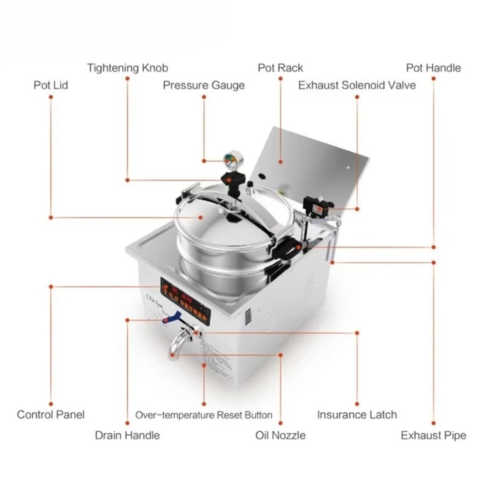 Endüstriyel Sürekli Vakumlu Fr - Air Fryer incelemesi ve fiyatı